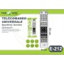 TELECOMANDO UNIVERSALE 9IN1 COMPATIBILE INTELLIGENTE PER TV SAMSUNG LG SONY AKAI GRUNDING PANASONIC TOSHIBA PHILIPS SHARP
