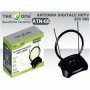 Antenna Attiva TV Amplificata Per Digitale Terrestre DTT DVB-T VHF UHF FULL HD 38dB 
