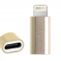 Adattatore Adapter da Tipo Type C Femmina a Maschio 8 Pin Lightning Dati iPhone
