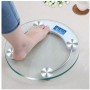 Bilancia pesapersone digitale in vetro elettronica professionale peso forma Max.180KG 