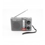 Mini Radio Portatile Bluetooth Ricaricabile Fm Mp3 Usb Microsd Torcia Led