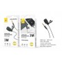 MINI MICROFONO LAVALIER CON CLIP JACK 3.5mm 3Mt