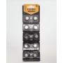 EXTRASTAR BATTERIA A BOTTONE AG9, LR936, LR45, 194 ALKALINE BATTERY 1,5V