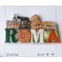 Calamita  Magnete  Souvenir from Italy  "MONUMENTI MISTI IN RESINA"  Fridge Magnets