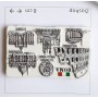 Souvenir Roma Calamita Magnete Frigo Monumenti Misti effetto Marmo Fridge Magnet Italy Rome