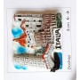 Calamita Frigo Magnete Souvenir Italia Monumenti Fridge Magnets From Italy  