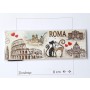Calamita Magnete Frigo Souvenir Roma Love in Rome Fridge Magnets 4020