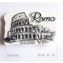 Calamita Magnete Frigo Souvenir Roma Colosseo Schizzi Fridge Magnet Rome Italy