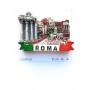 Calamita Magnete Frigo Souvenir Roma Foro Romano fridge magnets Italy Rome