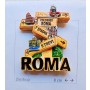Calamita Magnete Frigo Souvenir Roma Indicazioni Stradali fridge magnets Italy Rome