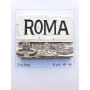 Calamita Magnete in Resina "Roma Trio ALTO BASSO RILIEVO" SOUVENIR FROM ITALY MAGNETS