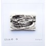 Magnete Calamita Frigo Souvenir ROMA COLOSSEO Fridge Magnet Italy Rome