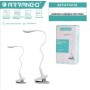Lampada Luce Led da Tavolo Scrivania Con Pinza Ricaricabile Touch Flessibile Letture Libro
