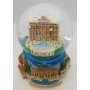 65mm PALLA DI NEVE SFERA IN VETRO ROMA FONTANA DI TREVI SNOWGLOBE SOUVENIR FROM ROME 4433