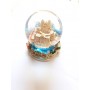 65mm PALLA DI NEVE SFERA IN VETRO ROMA 4 MONUMENTI SNOWGLOBE SOUVENIR FROM ROME 4829