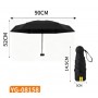 OMBRELLO A CAPSULA SOLE PIOGGIA UPF50+ COMPATTO E ROBUSTO YG-08158