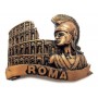 Calamita Frigo Magnete "ROMA COLOSSEO CENTURIONE  BRONZO";Fridge Magnet Souvenir Italy