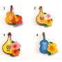 CALAMITA MAGNETE FRIGO RESINA SOUVENIR ITALIA MANDOLINO & CHITARRA ;FRIDGE MAGNETS ITALY SOUVENIR