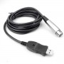 ADATTATORE DA USB a Cannon XLR PER COLLEGAMENTO MICROFONO PROFESSIONALE A PC&MAC