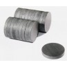 100x CALAMITA MAGNETE IN FERRITE PER BOMBONIERE19,5mmX3mm