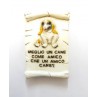 Calamita Magnete Frigo Pergamena Cane Amico Proverbi;Fridge Magnets Dog Series Italy 