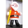 ADDOBBI BABBO NATALE GONFIABILE SANTA CLAUS FOR CHRISTMAS 35cm